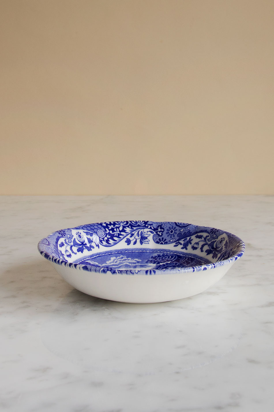 Blue Italian Frukostskål