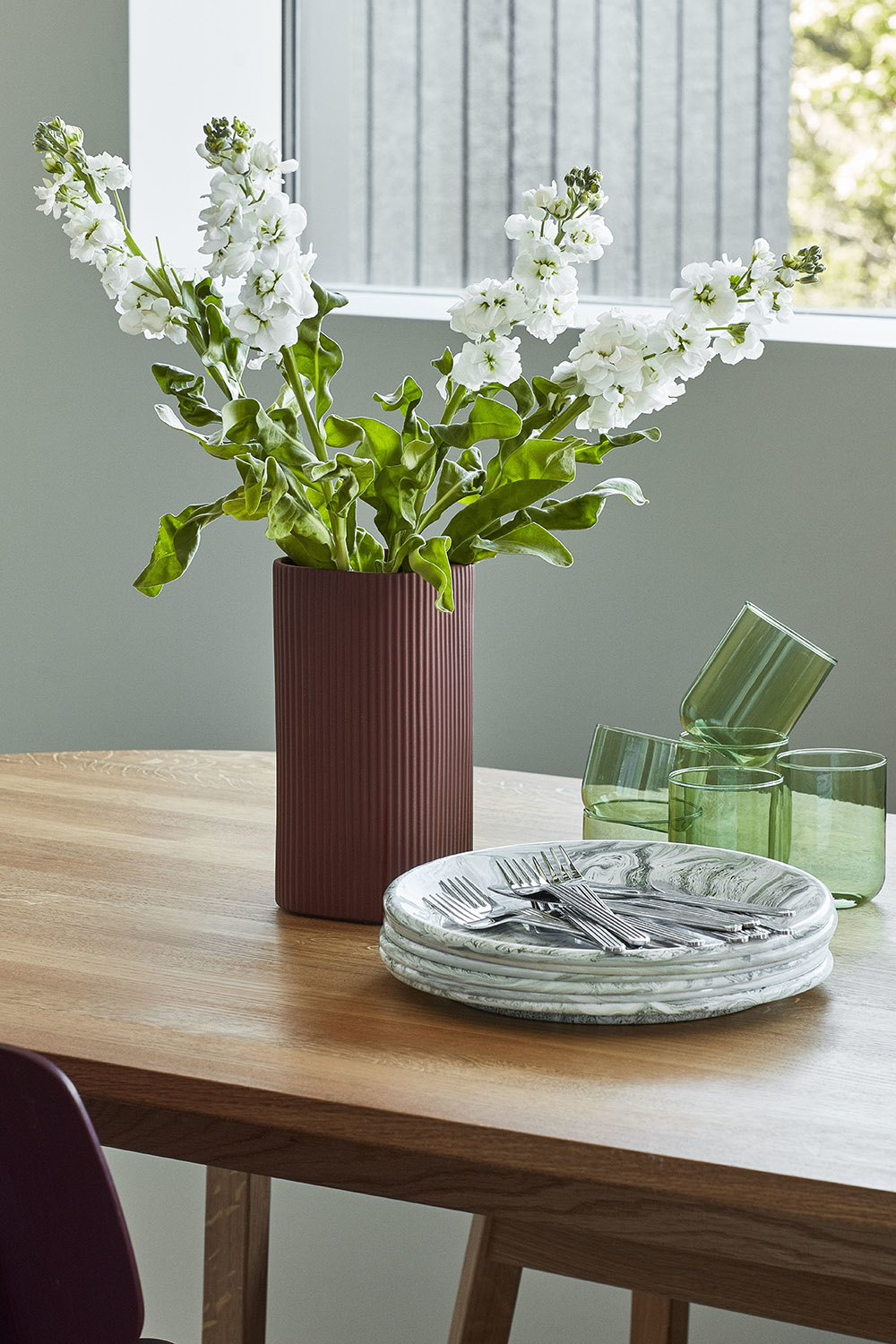 Soft Ice Dinner Plate Green