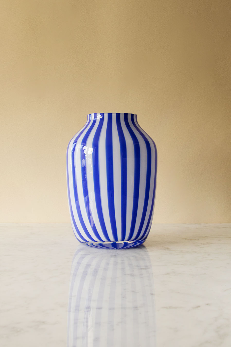 Juice Vase High Blue