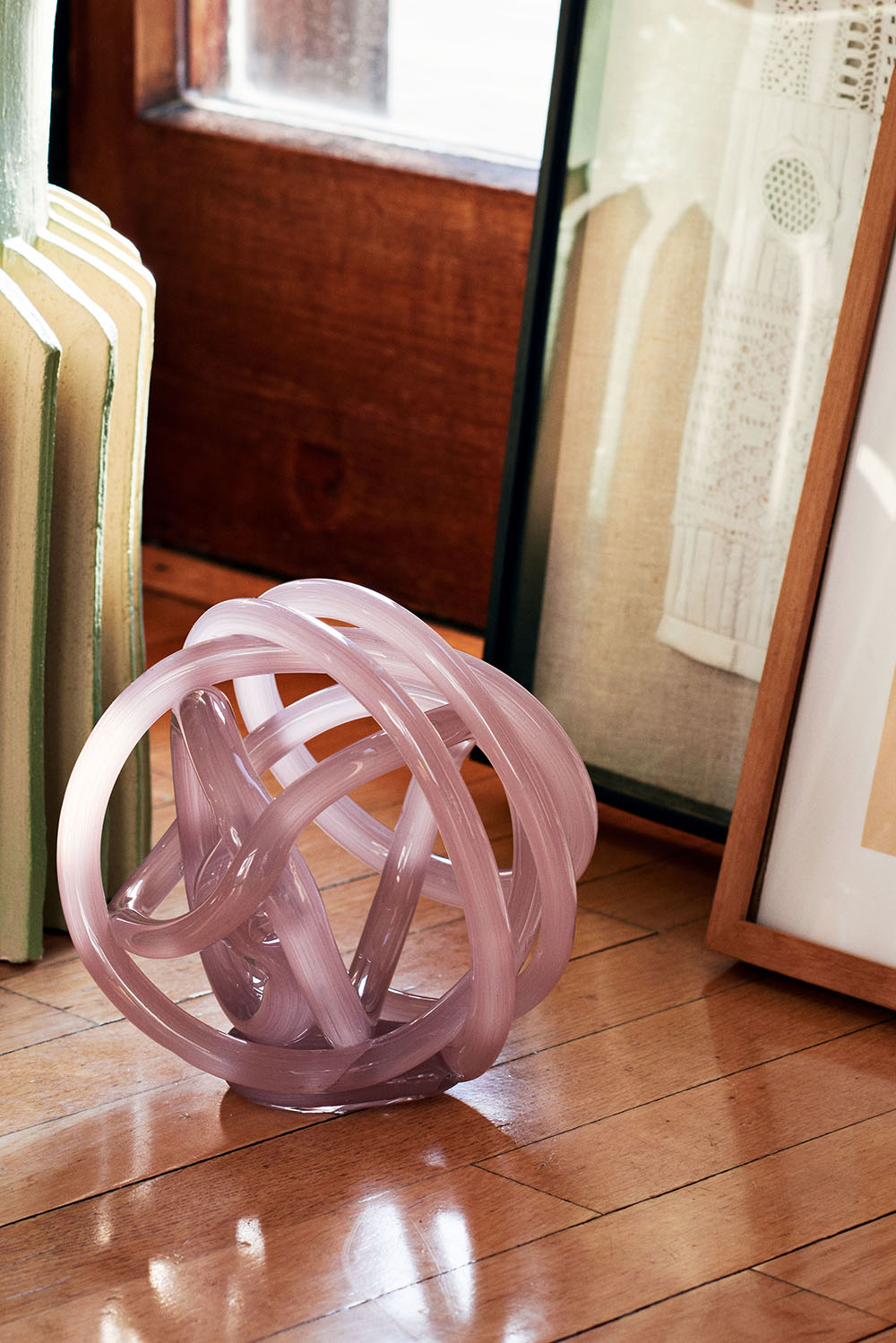 Knot L Nude transparent