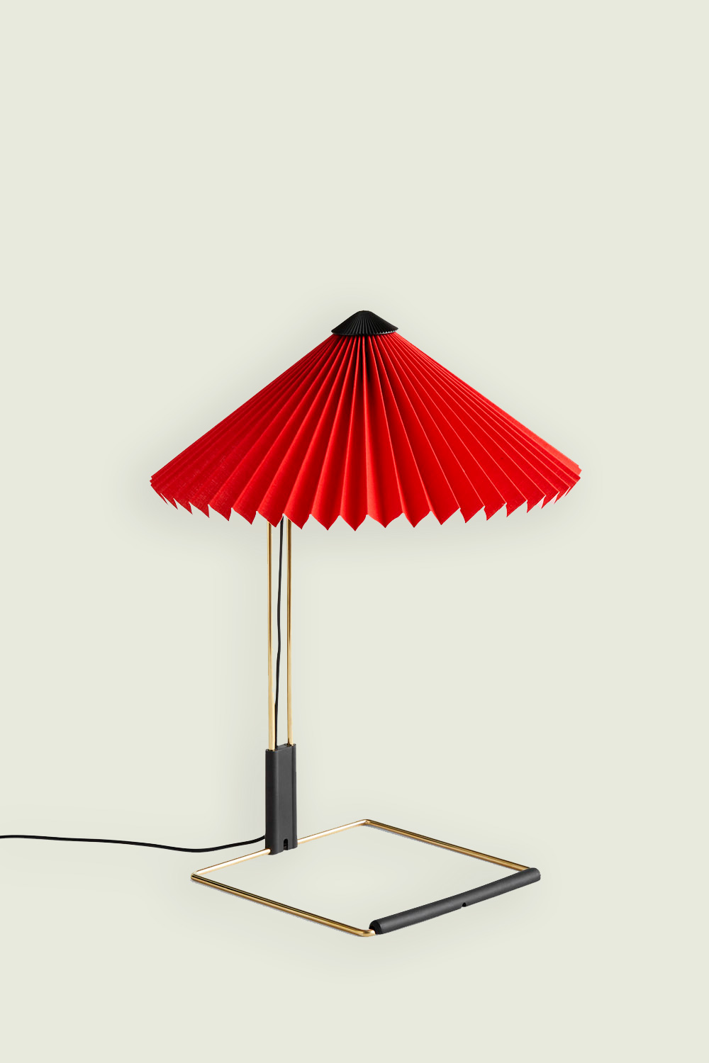 Matin Table Lamp Small Red