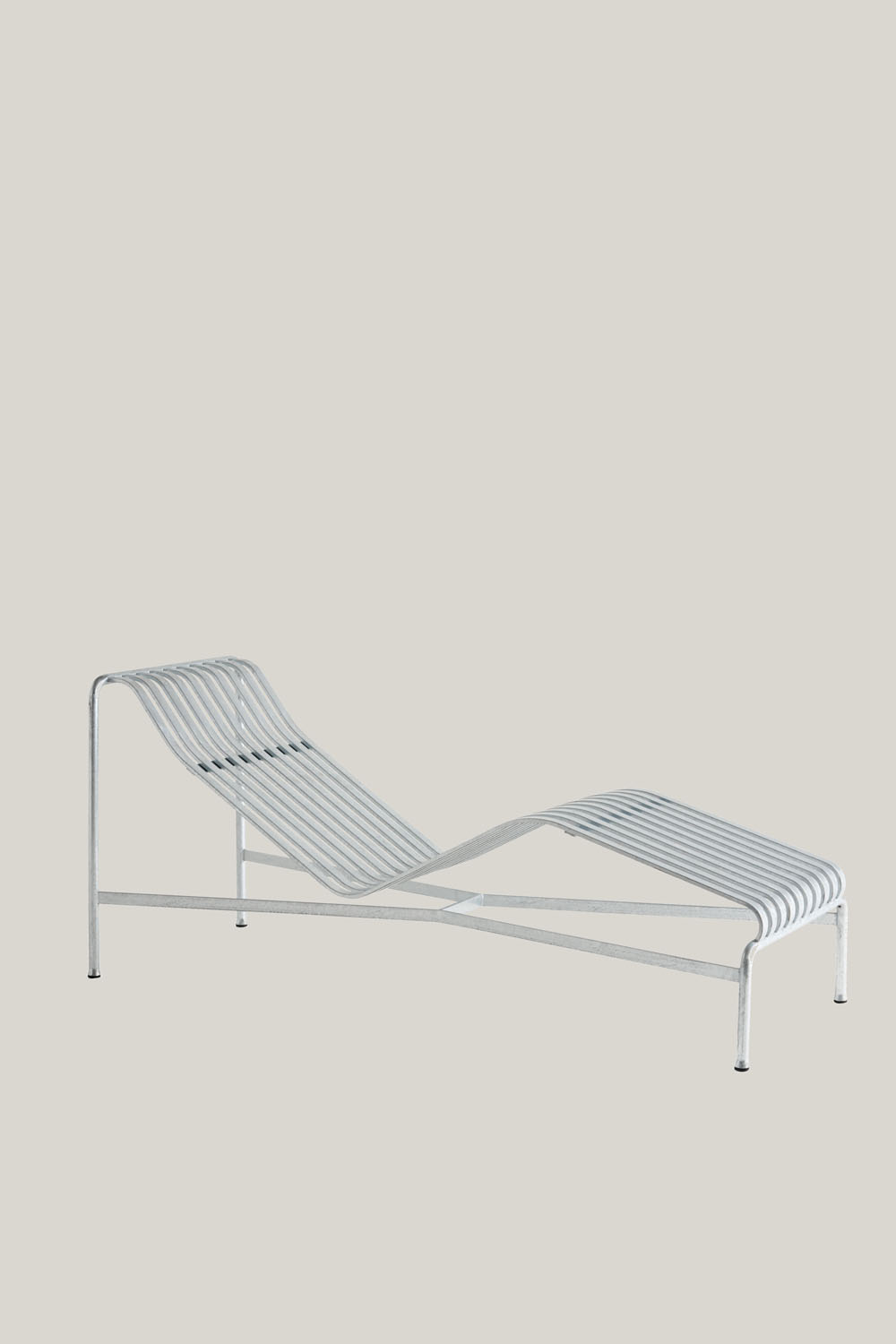 Palissade Chaise Lounge Hot Galvanised