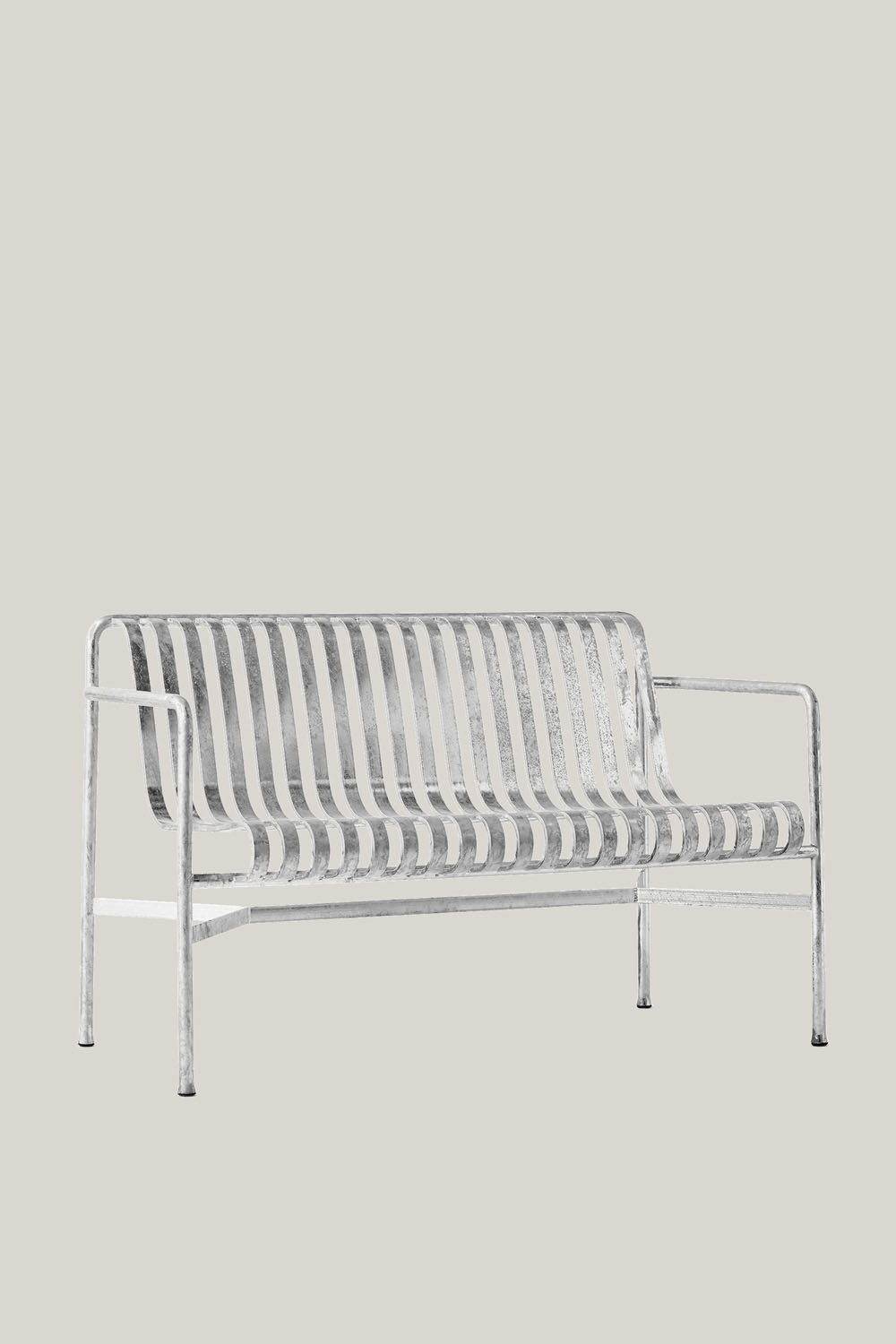 Palissade Dining Bench Hot Galvanised