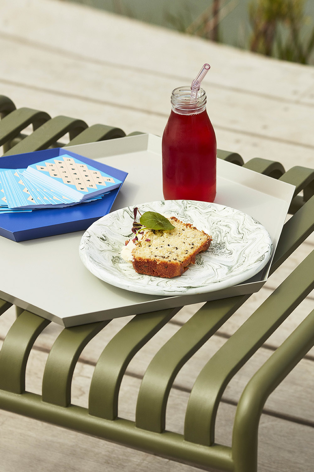 Soft Ice Oval Dish Green