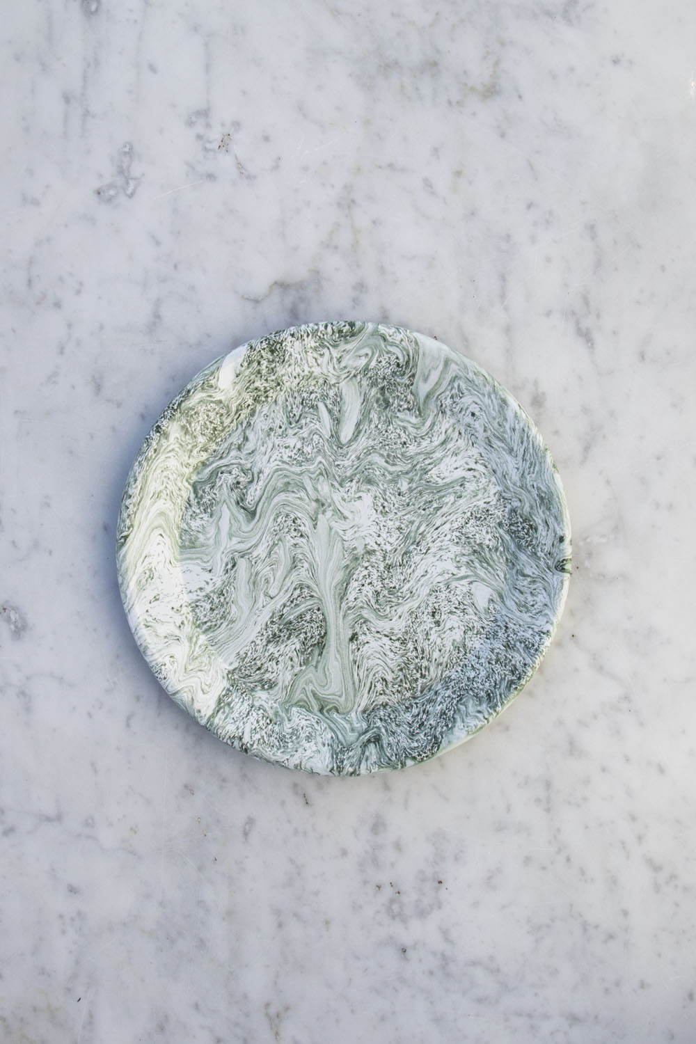 Soft Ice Dinner Plate Green