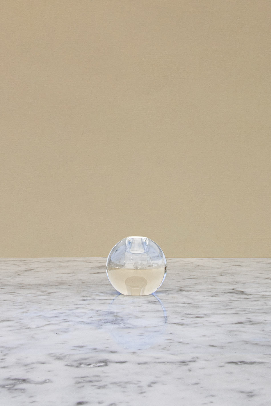 Ball Crystal Candle Holder