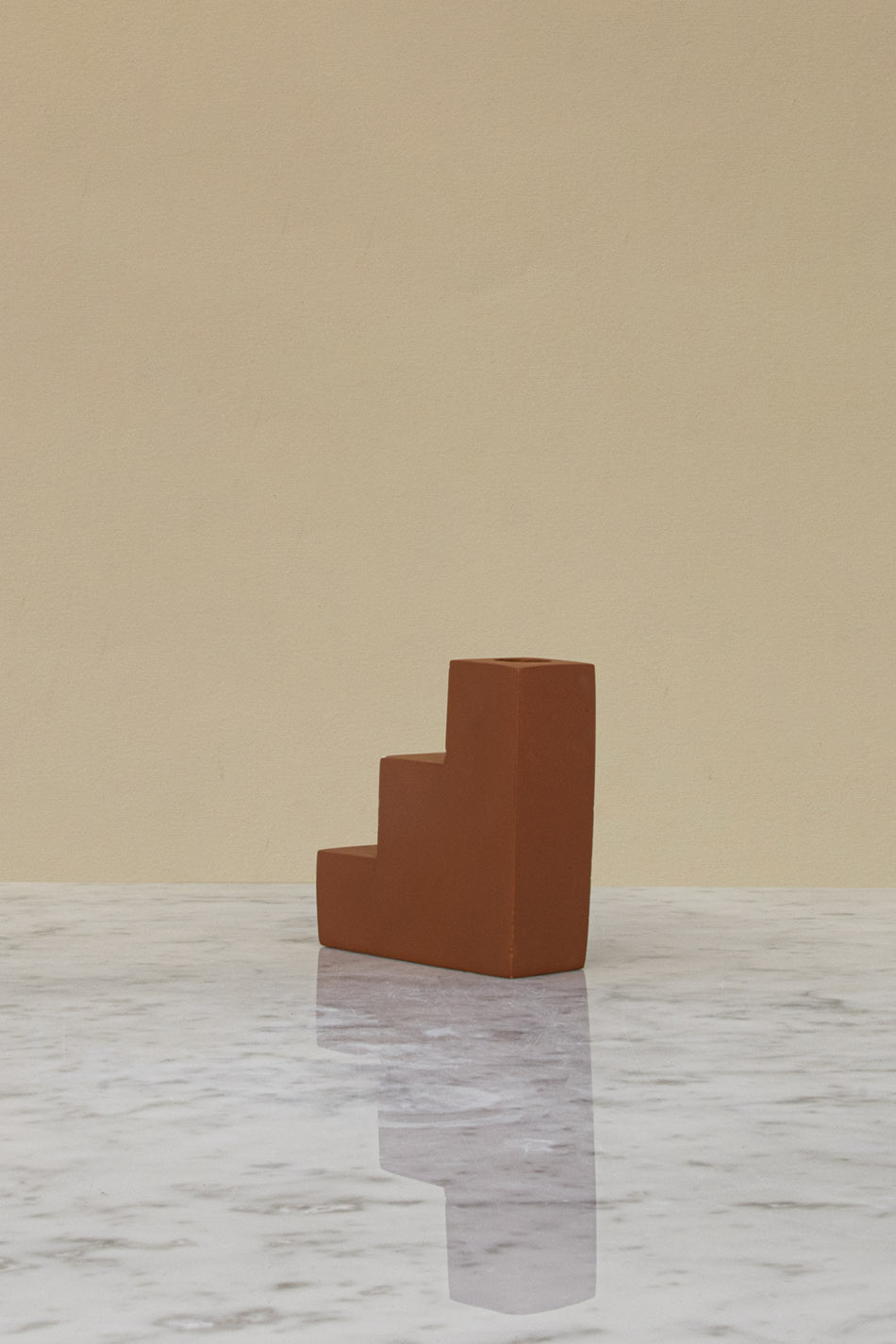 Candle Holder Concrete Stairs