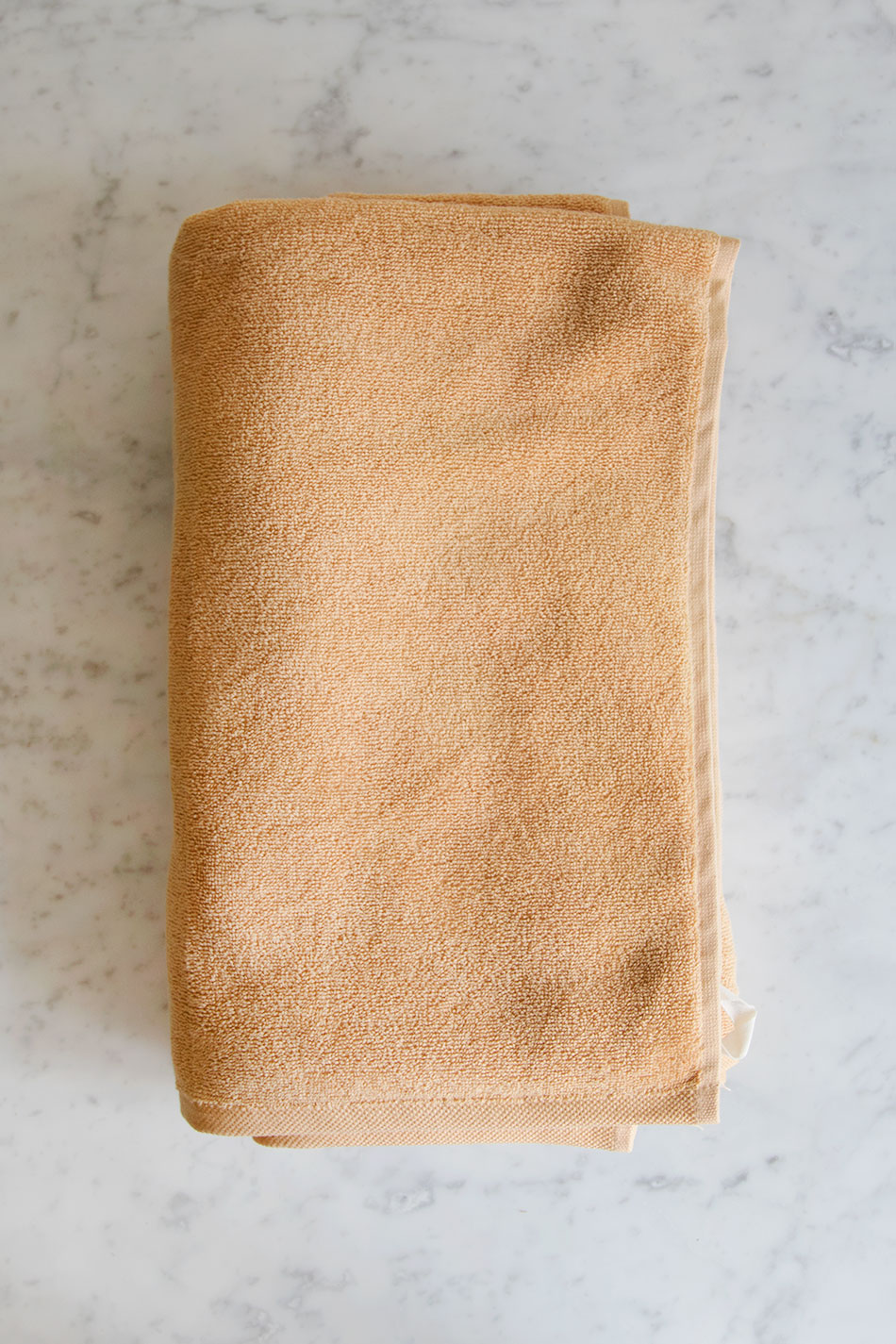 Bath Towel Warm Yellow