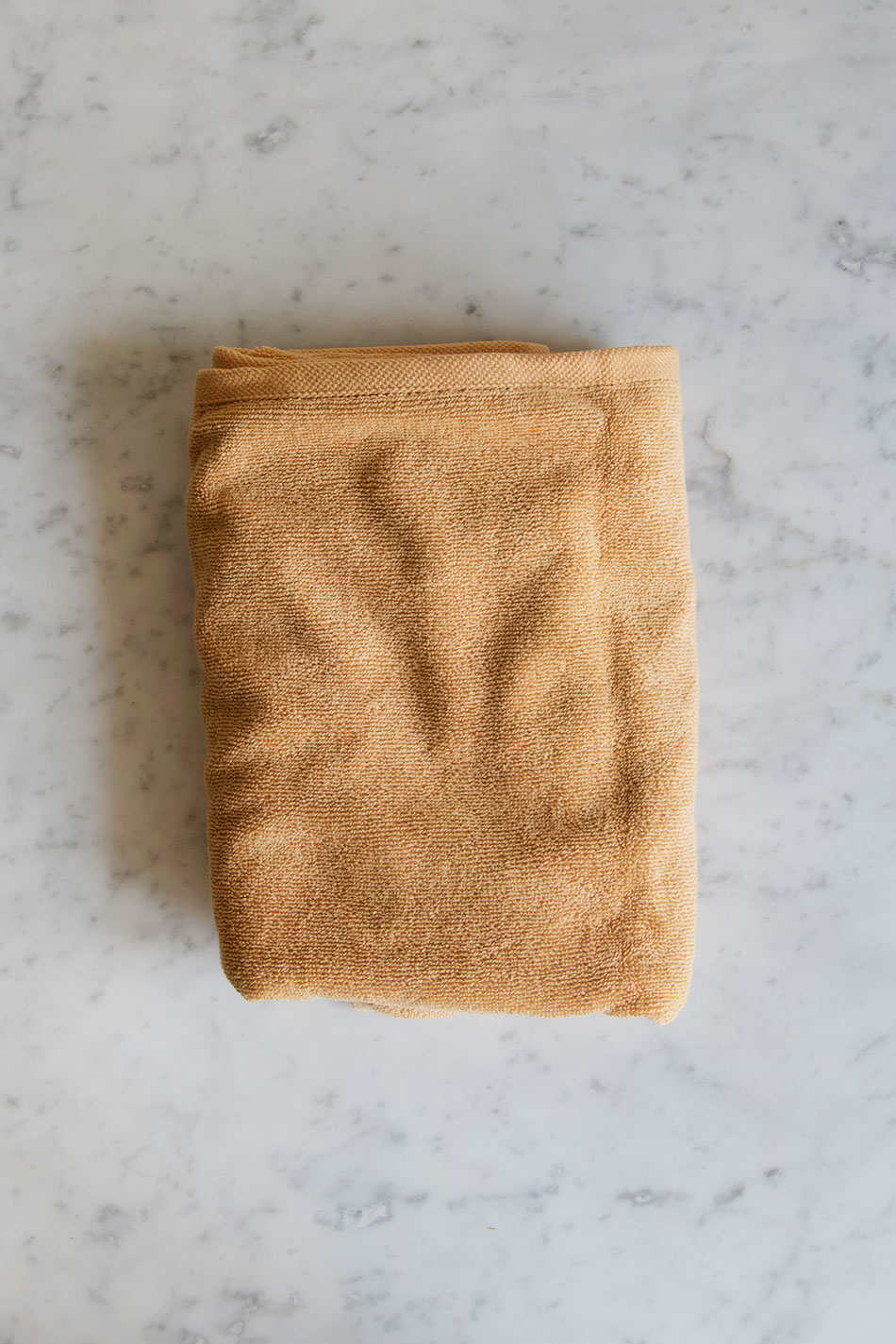 Guest Towel Warm Yellow