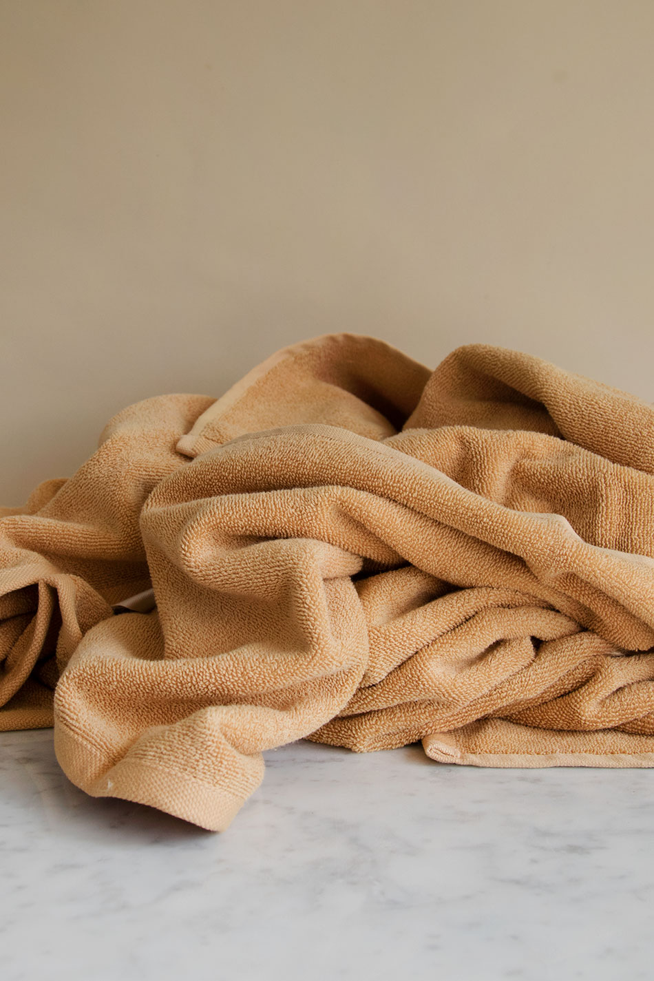 Bath Towel Warm Yellow