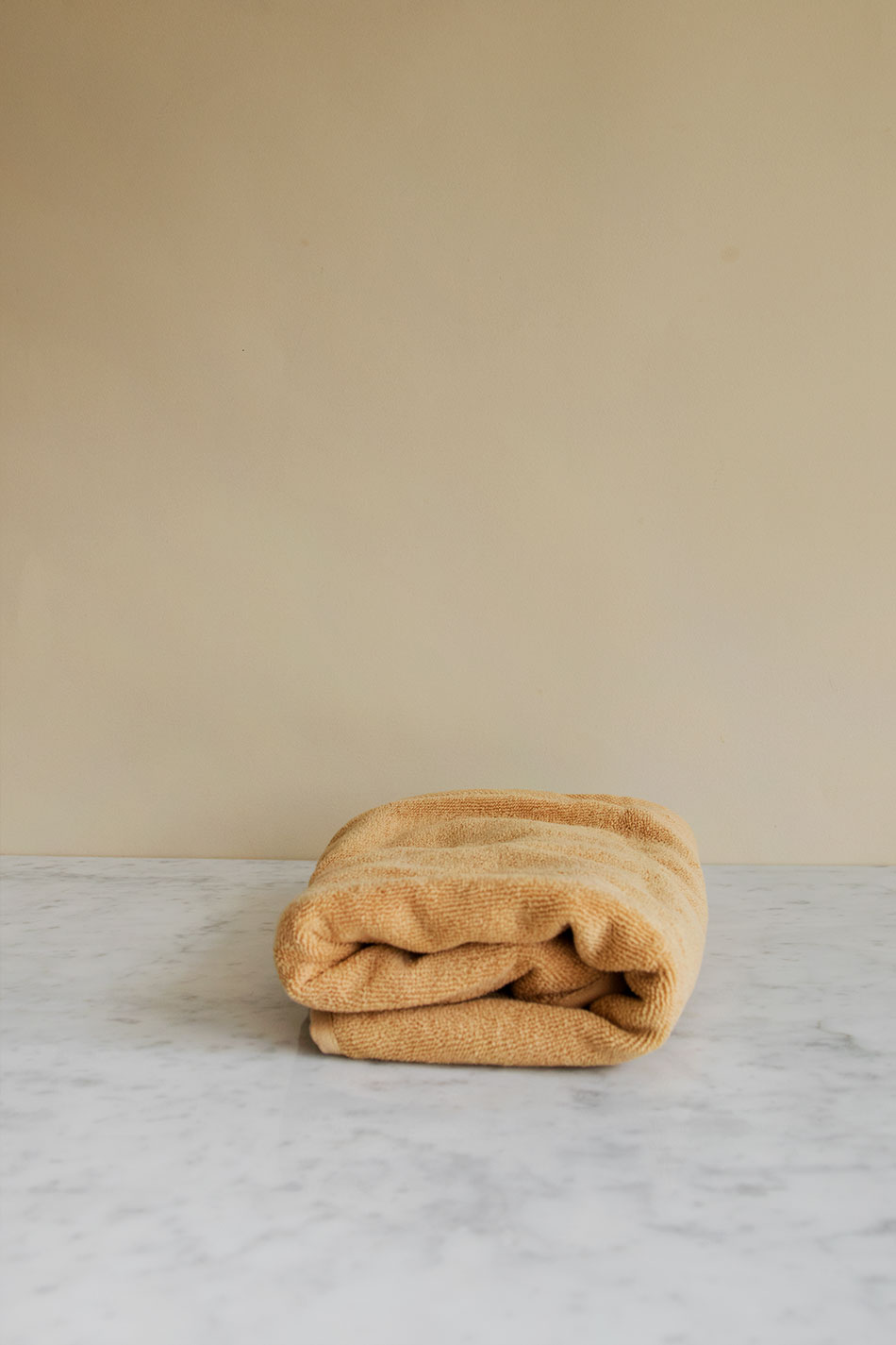 Guest Towel Warm Yellow