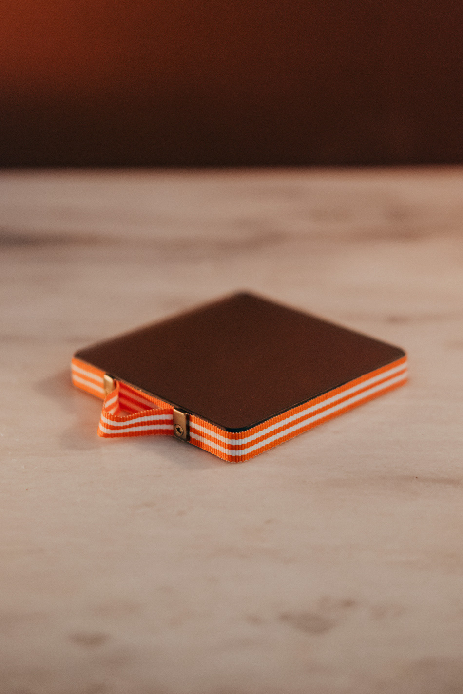 HAY Ruban Mirror Square Orange stripe
