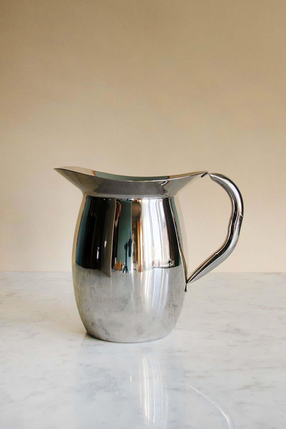 Indian Steel Pitcher