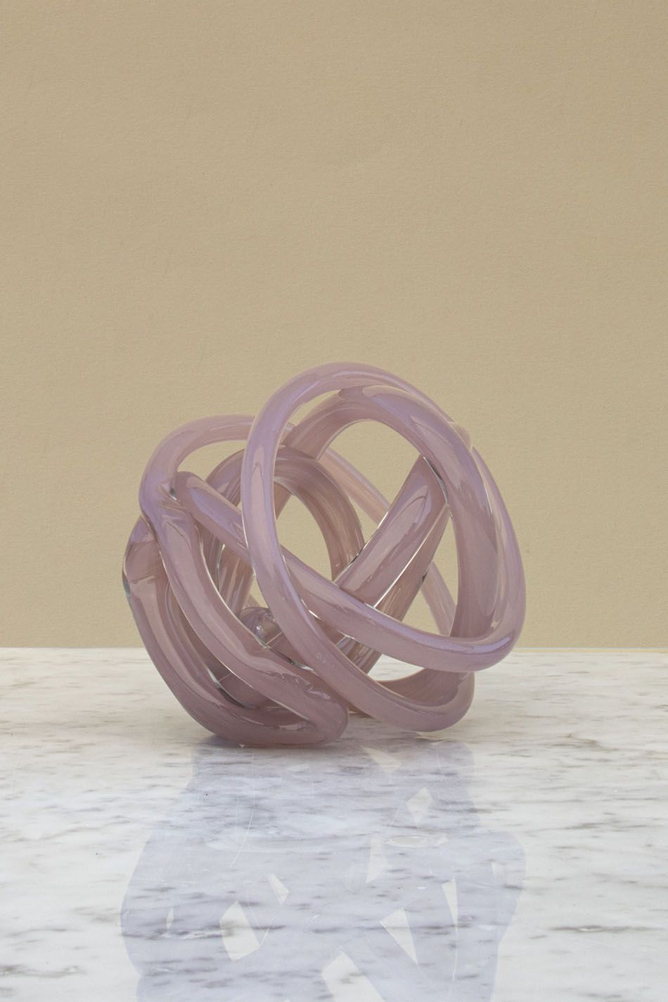 Knot L Nude transparent