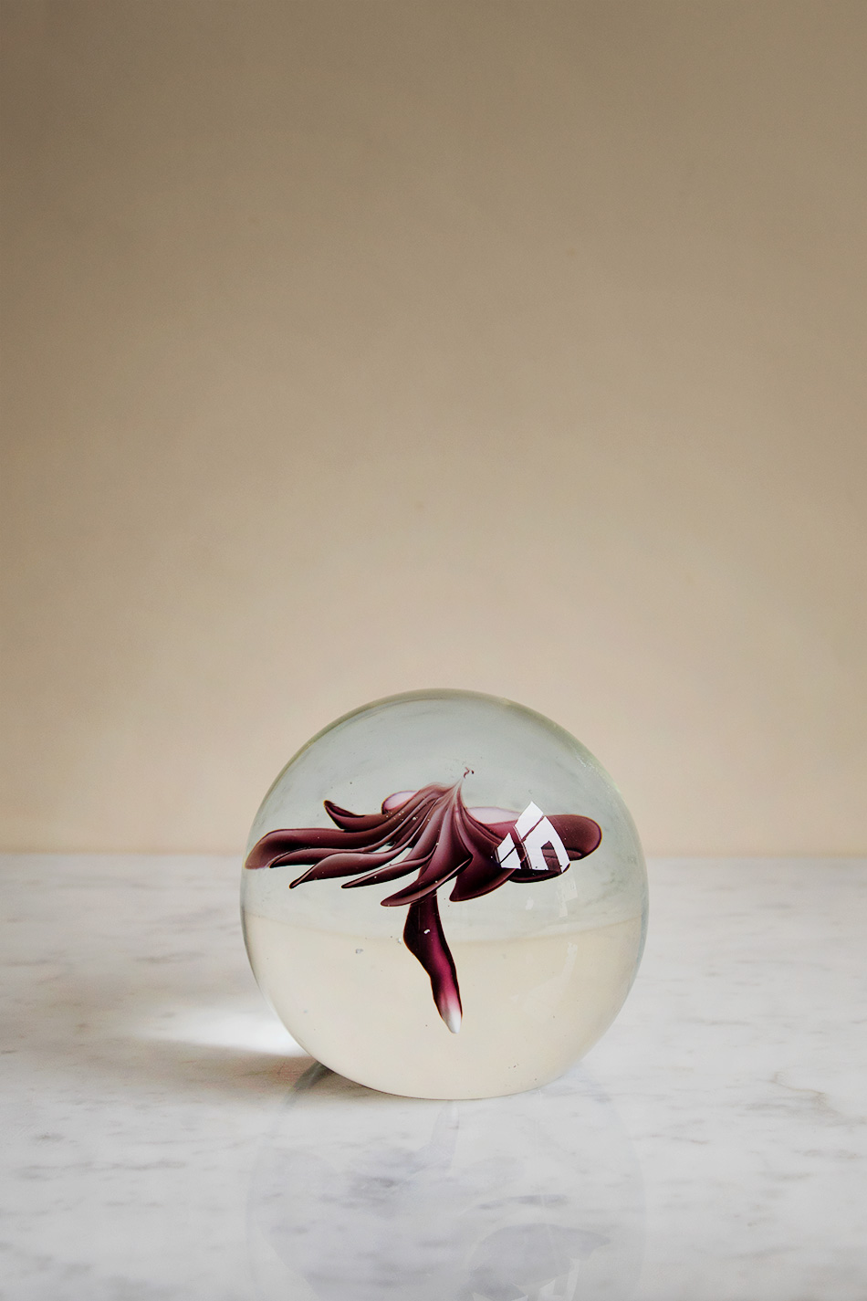 Glass Flower Ball M
