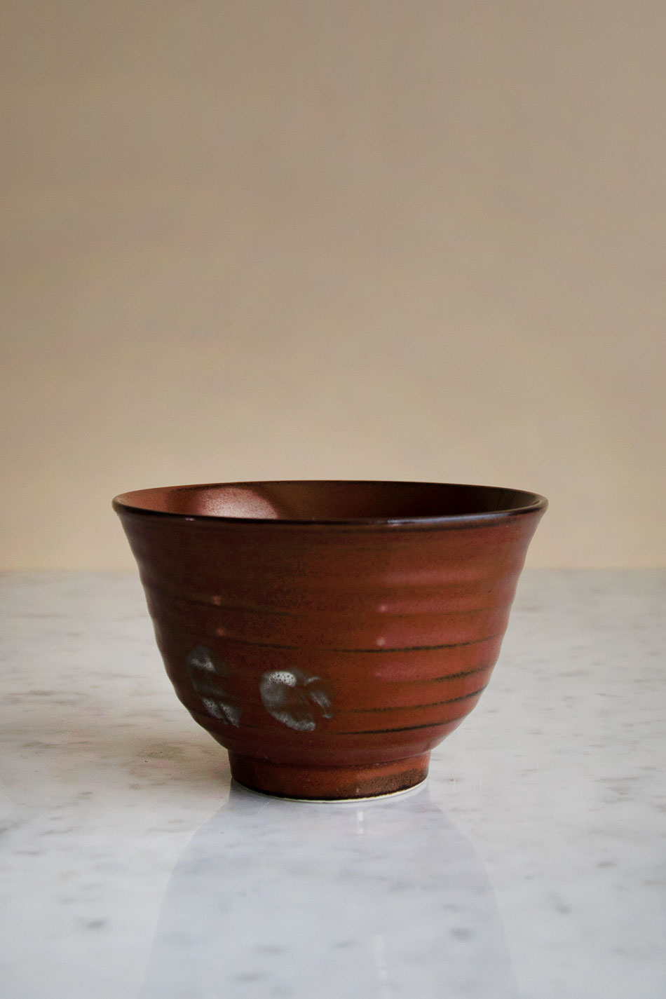 Japanese Matcha Bowl Red