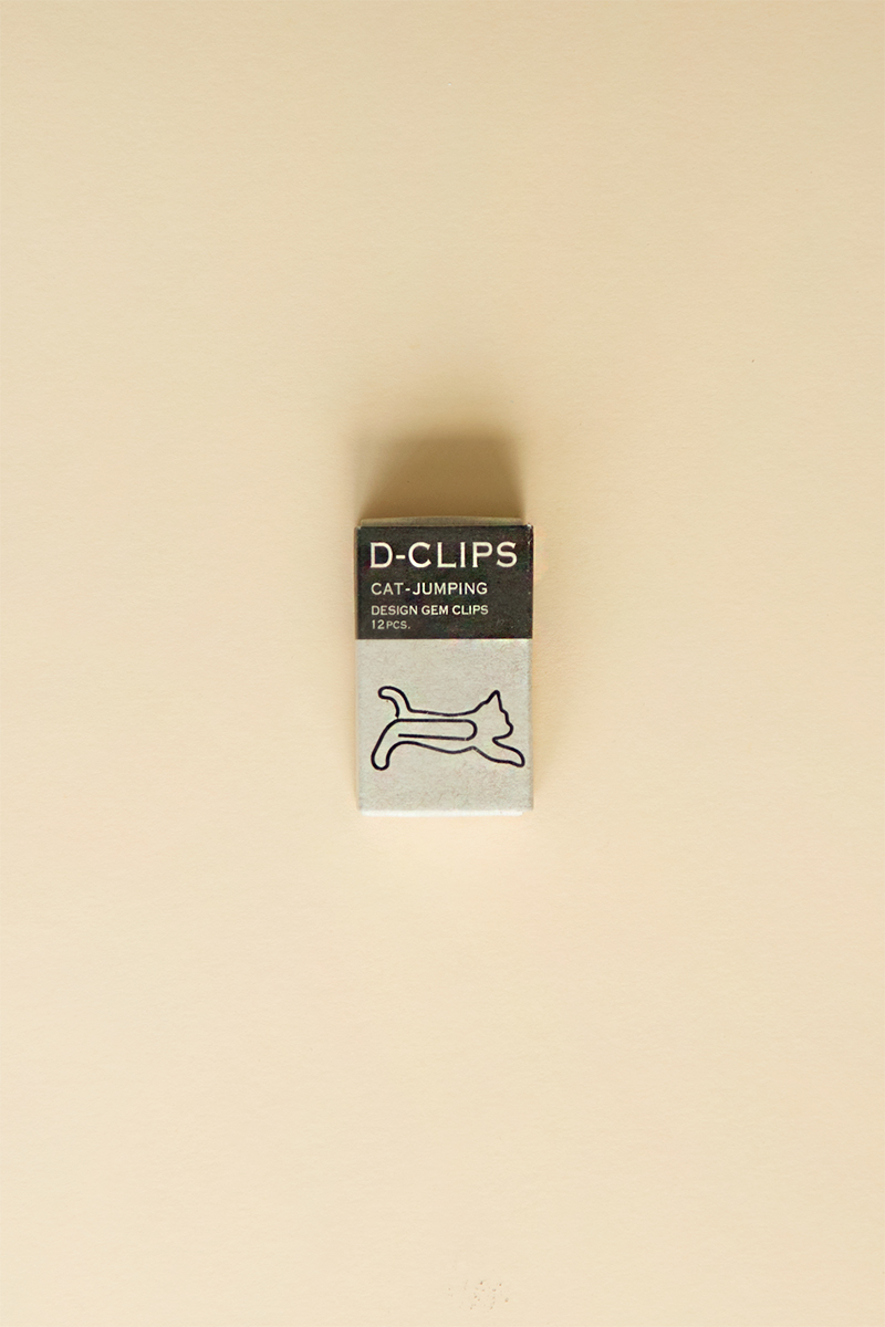Gem D-Clips Mini Hoppande Katt
