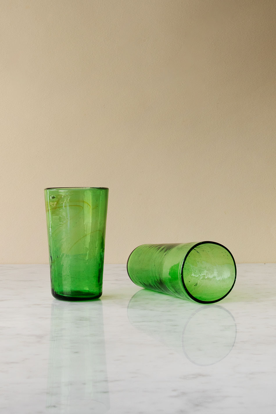 Dricksglas La Maison Dar dar Koniskt Green