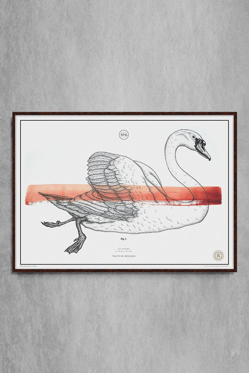 Le Cygne №.6 Red