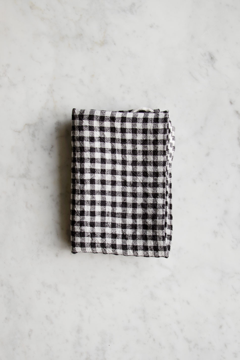 Kökshandduk Black Gingham