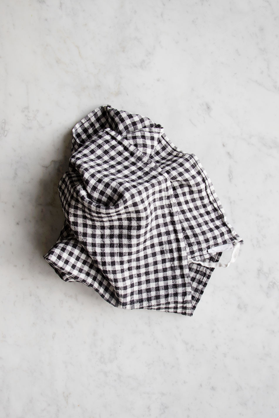 Kökshandduk Black Gingham