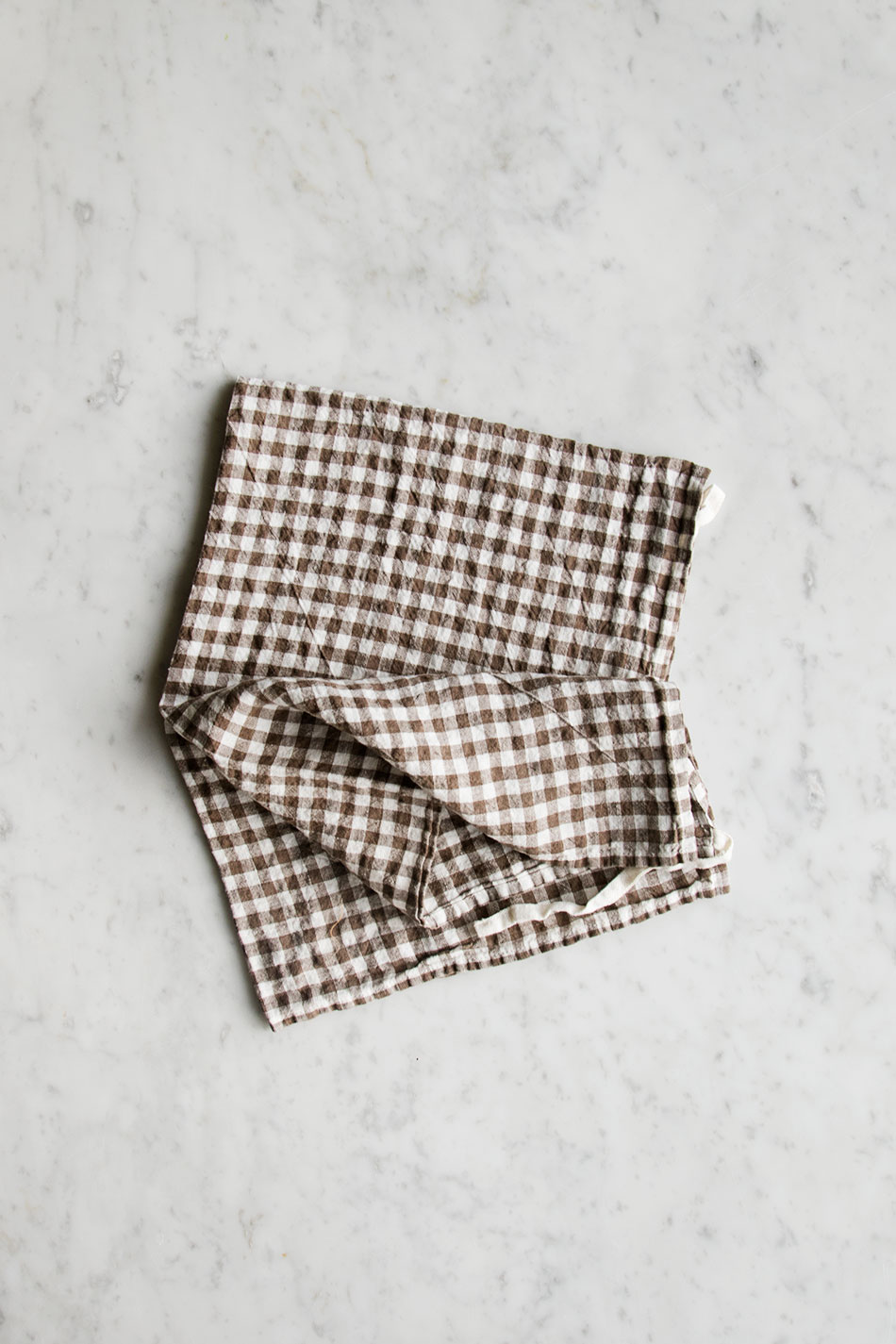 Kökshandduk Brown Gingham