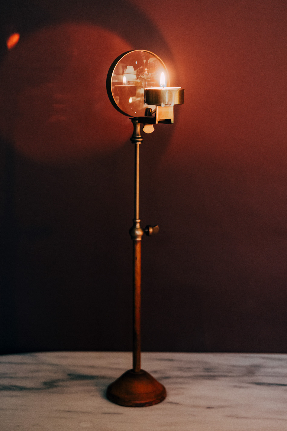 Magnifying Candle Holder S