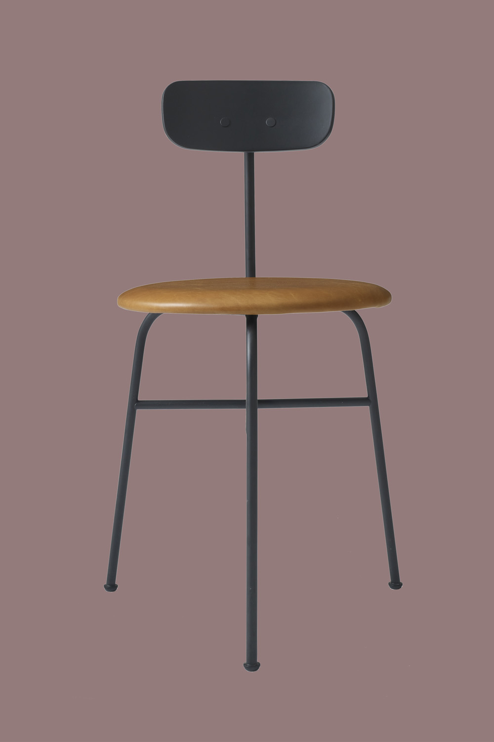 Afteroom Dining Chair Black/Cognac