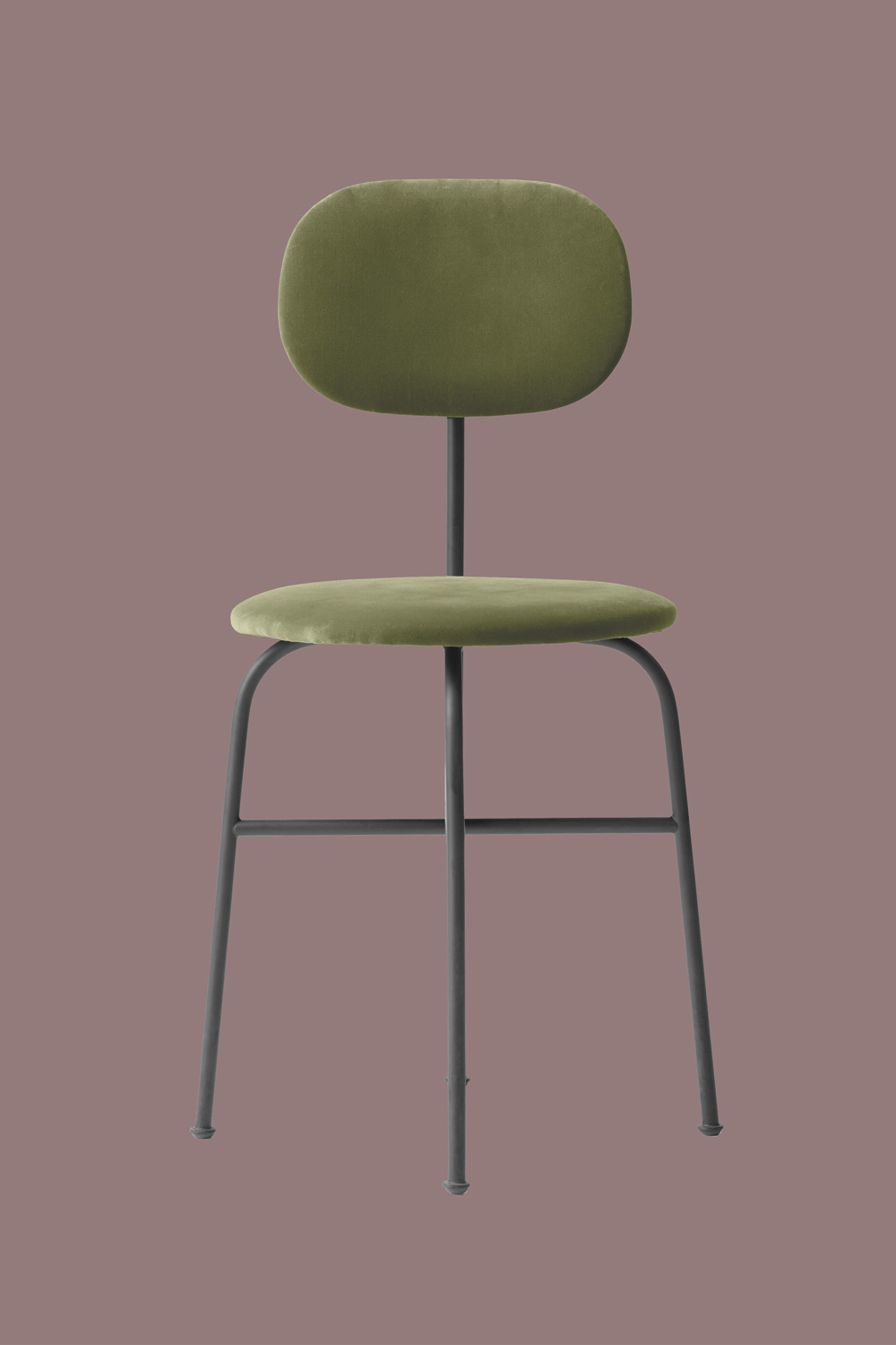 Afteroom Dining Chair Pus Green Velvet