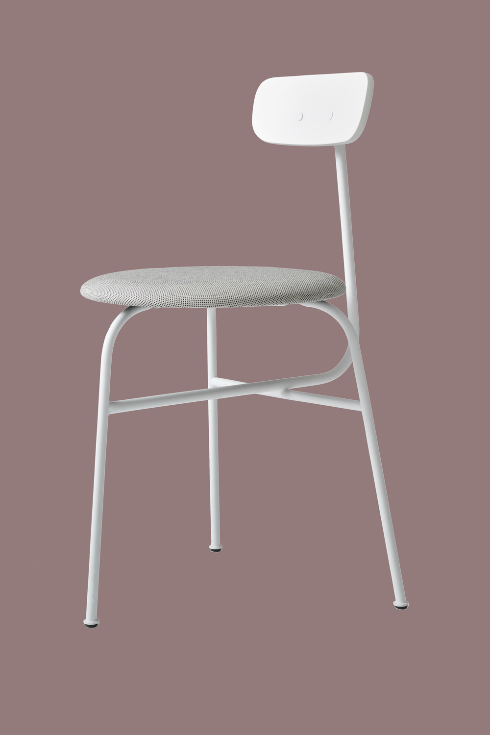 Afteroom Dining Chair White Textile