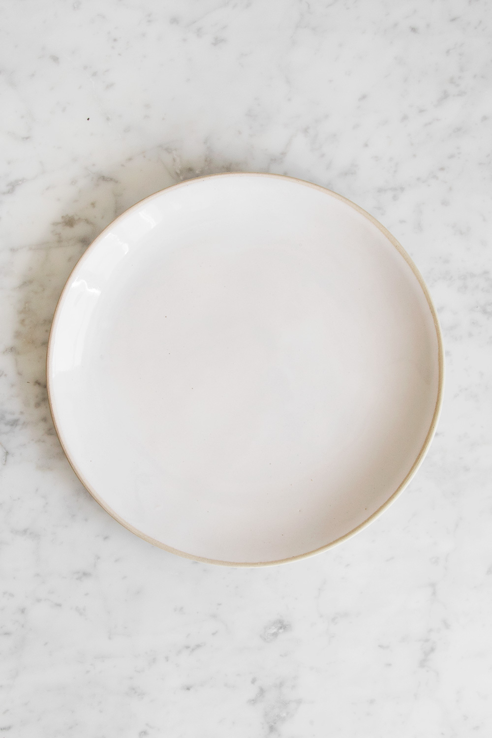 Middagstallrik Wonki Ware Vit