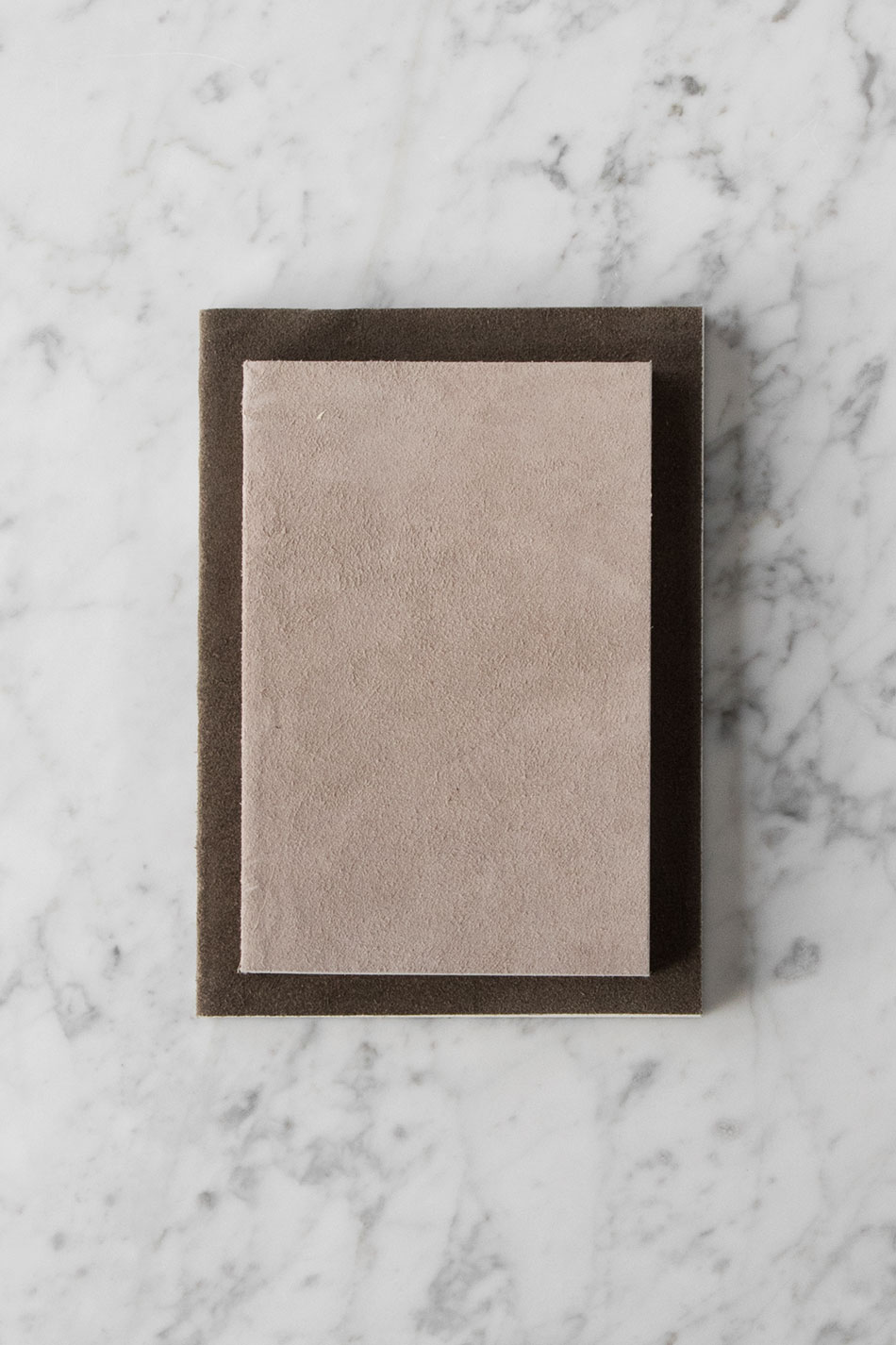 Suede Notebook Medium Grey