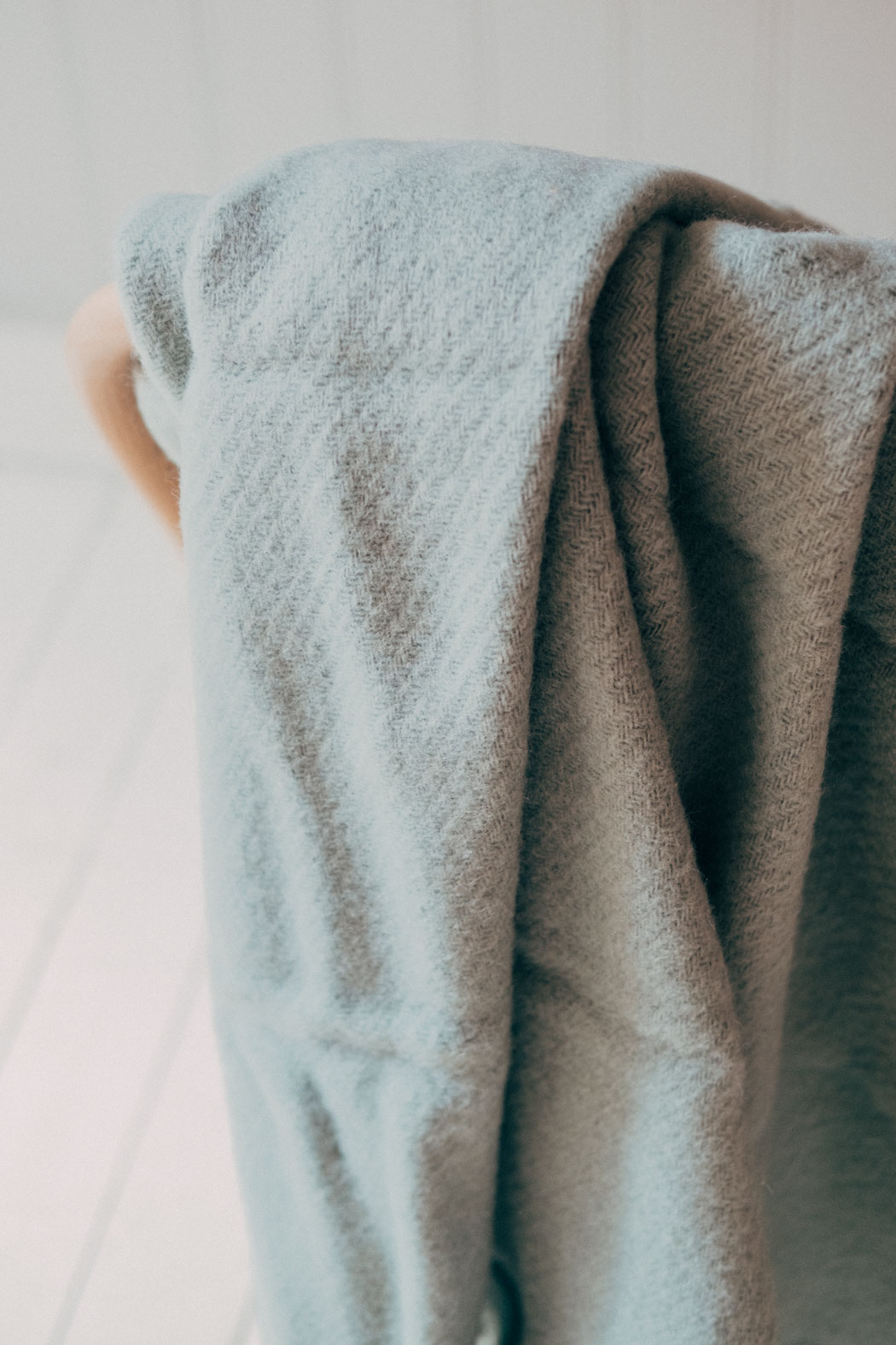 Mono Blanket Verdigris Green