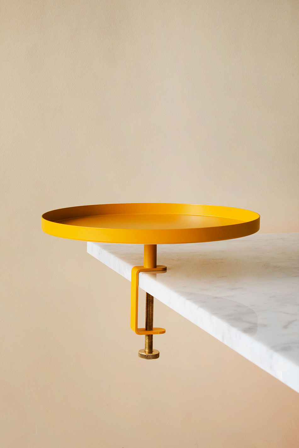 Clamp Tray Stor Mustard