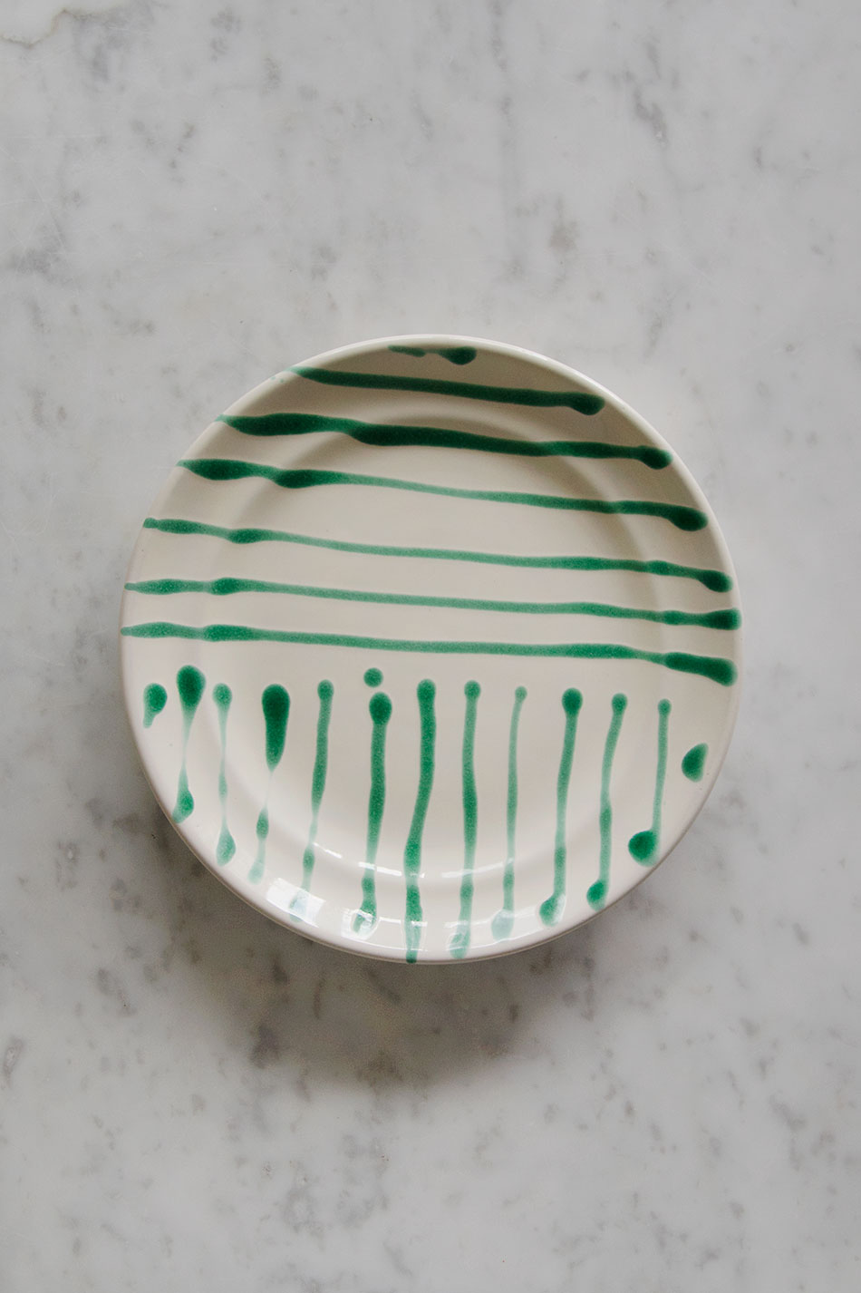 Assiett Abstract Verde