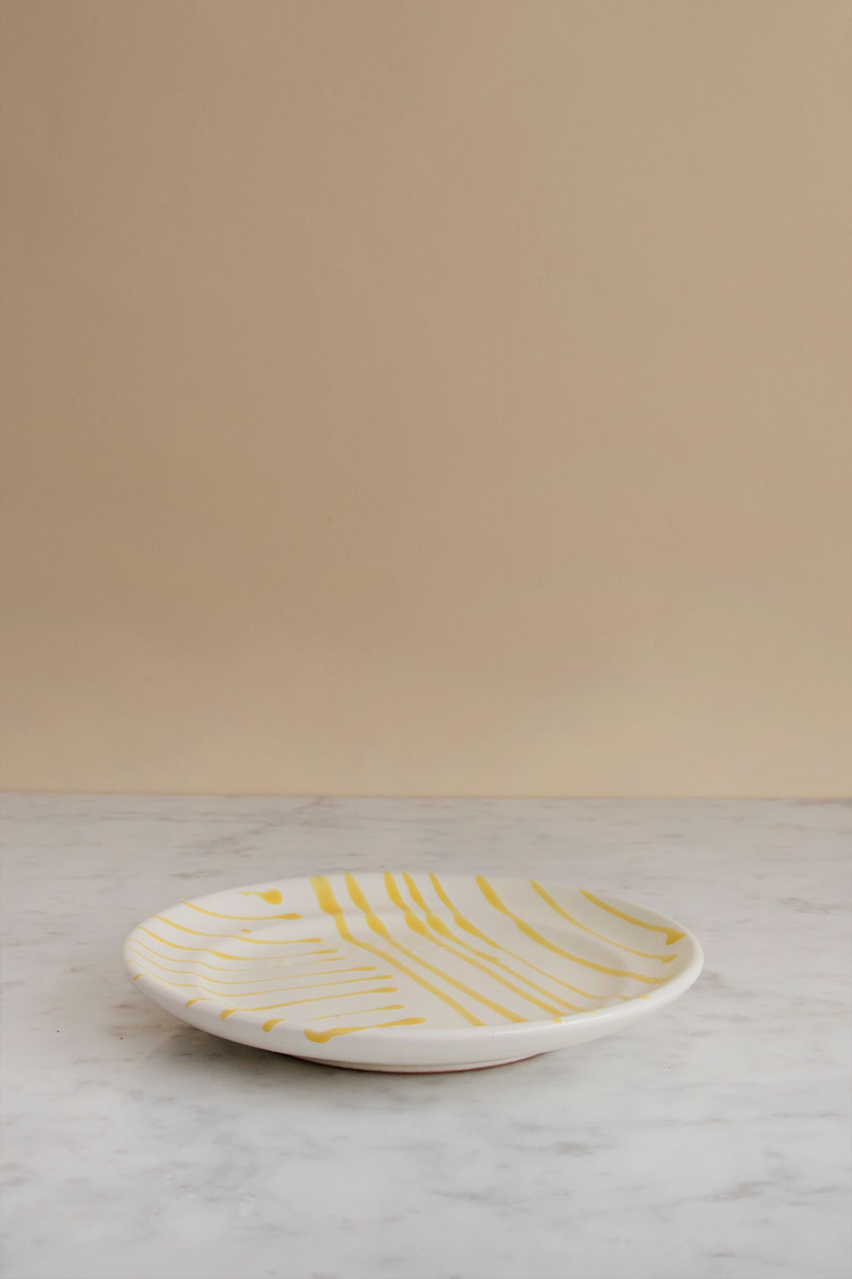 Assiett Abstract Giallo