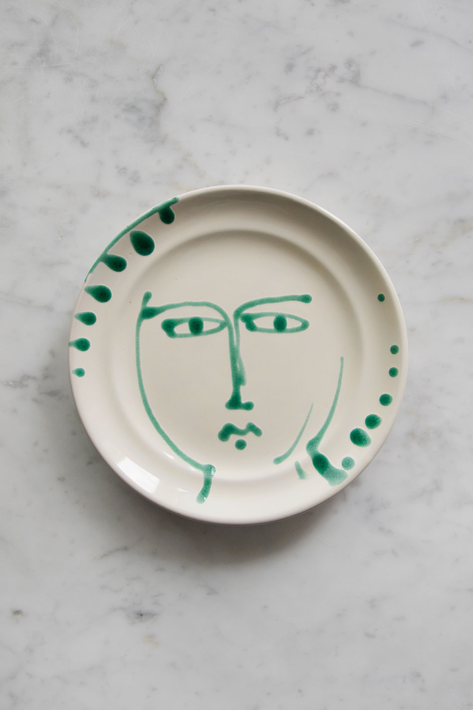 Assiett Face Verde