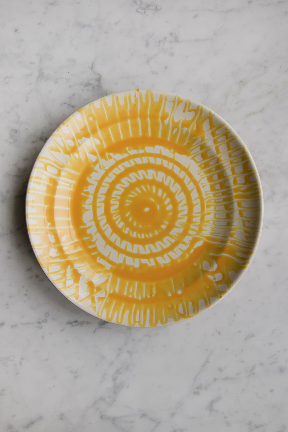 Middagstallrik Abstrac Giallo