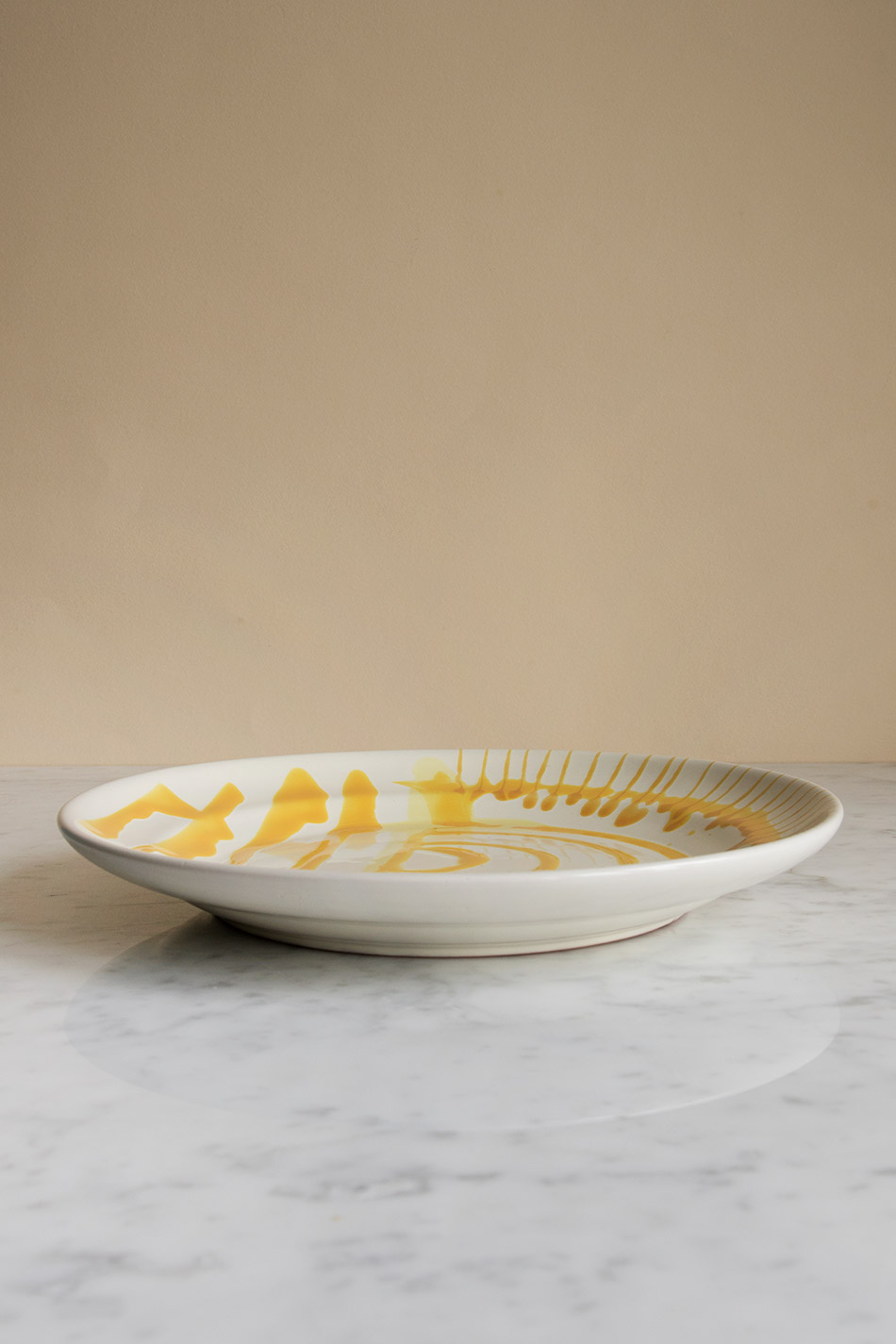 Middagstallrik Abstrac Giallo