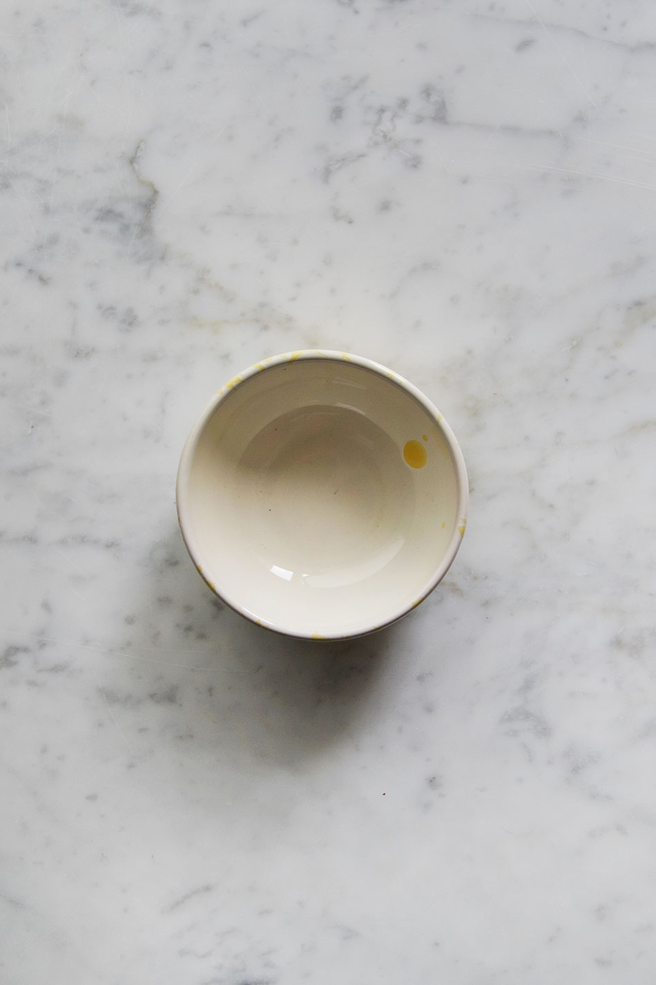 Miniskål Spruzzi Giallo