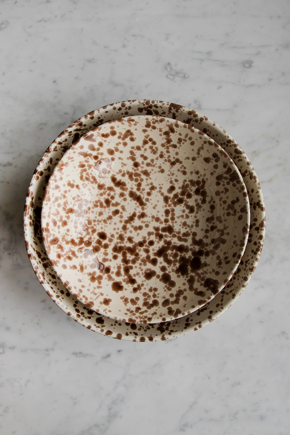 Serveringsskål Spruzzi Cioccolato 30cm