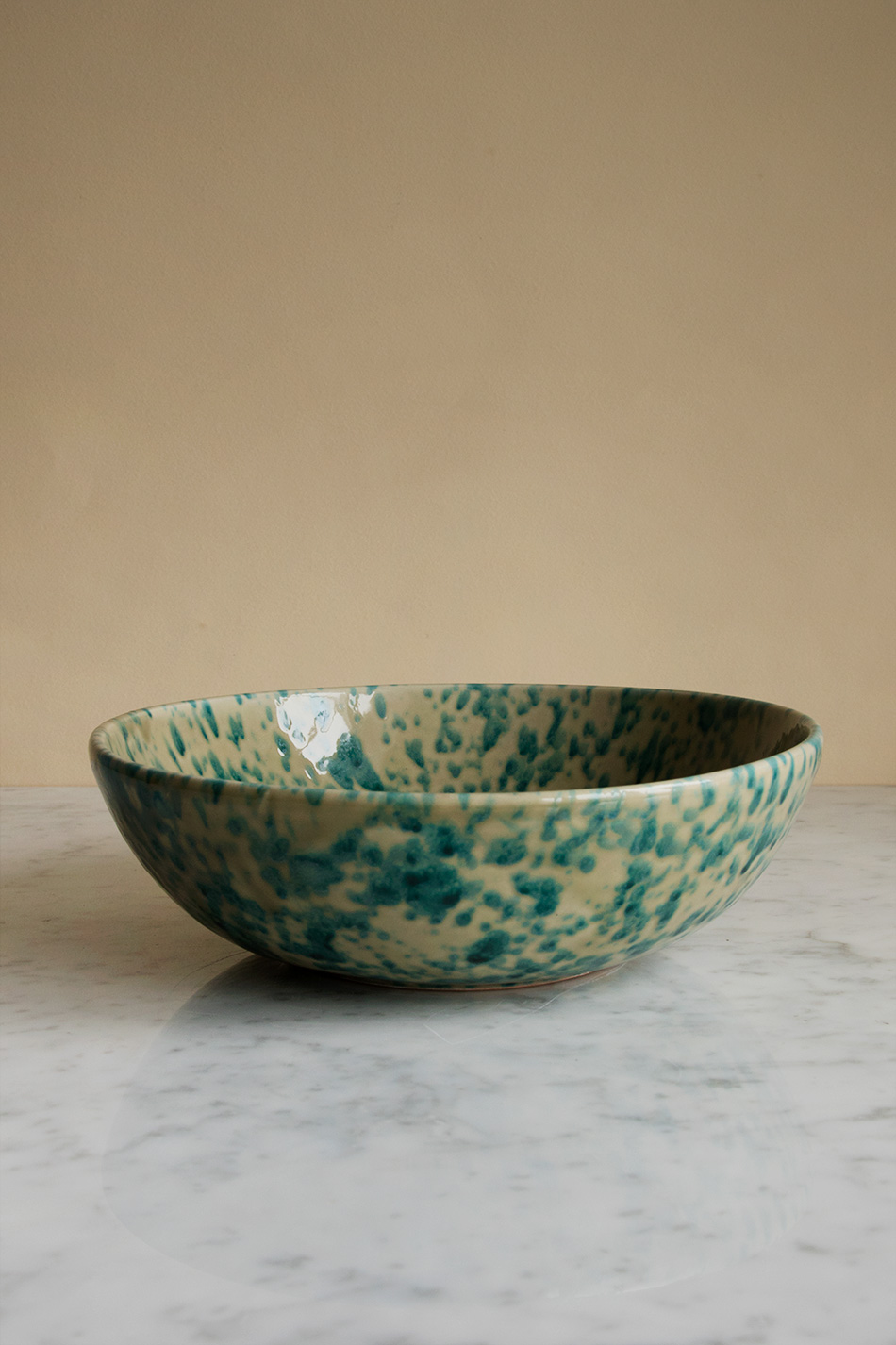 Serveringsskål Spruzzi Turchese 26cm