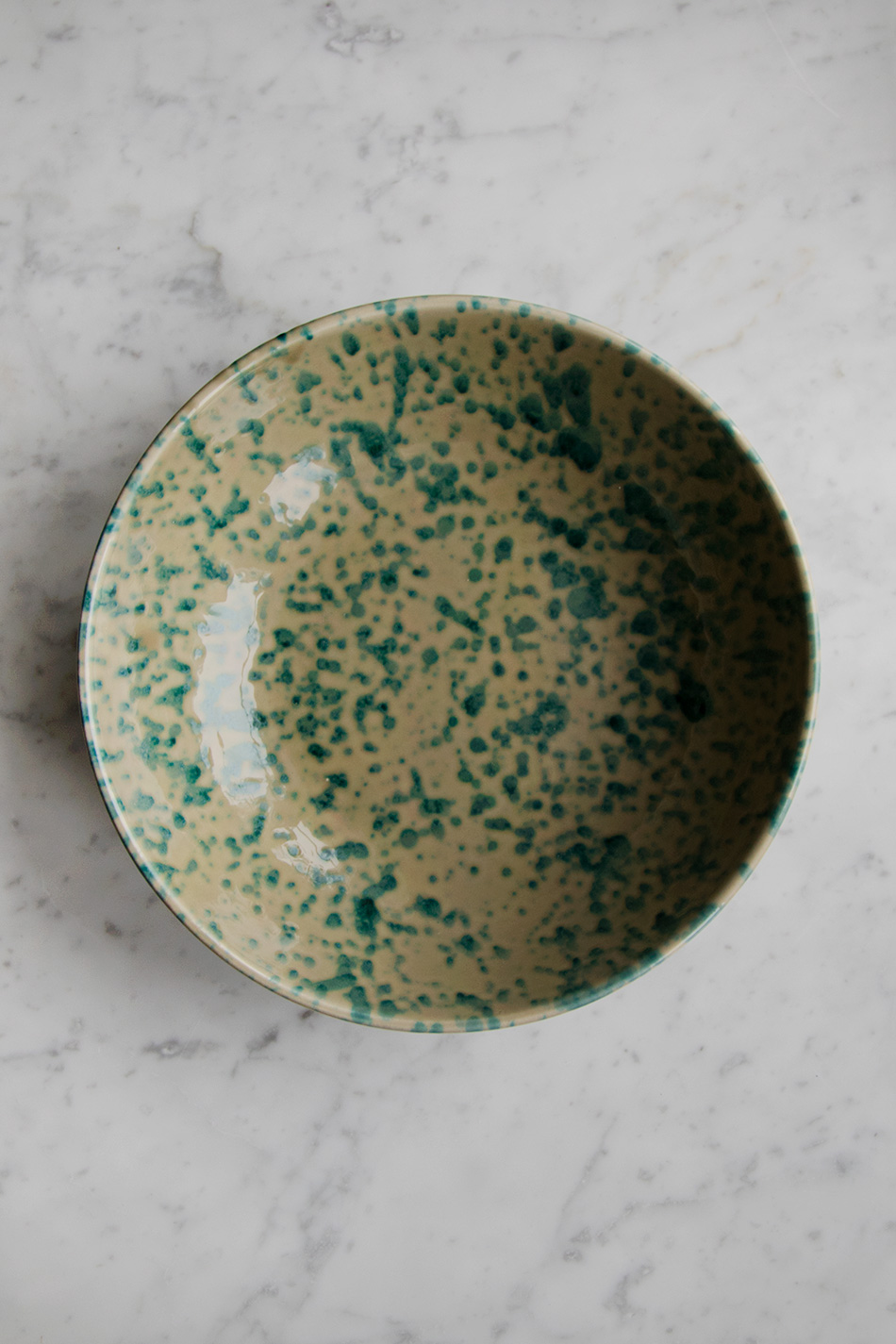Serveringsskål Spruzzi Turchese 26cm
