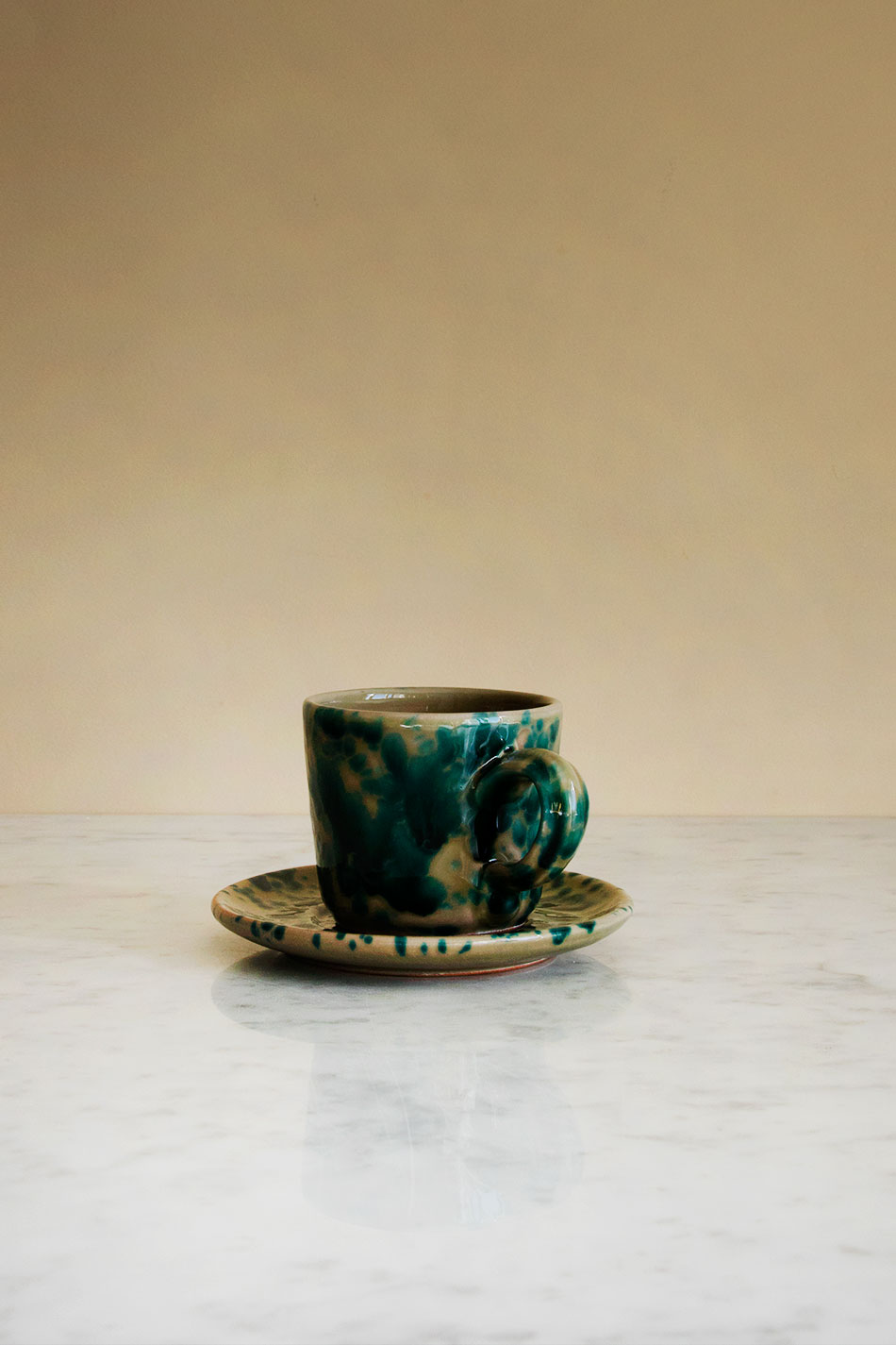 Kaffekopp Spruzzi Turchese
