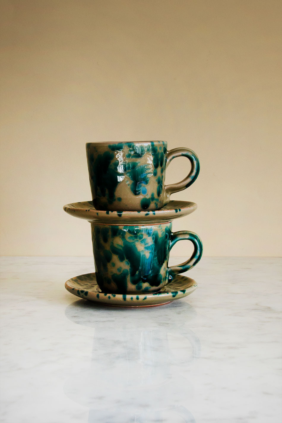 Kaffekopp Spruzzi Turchese
