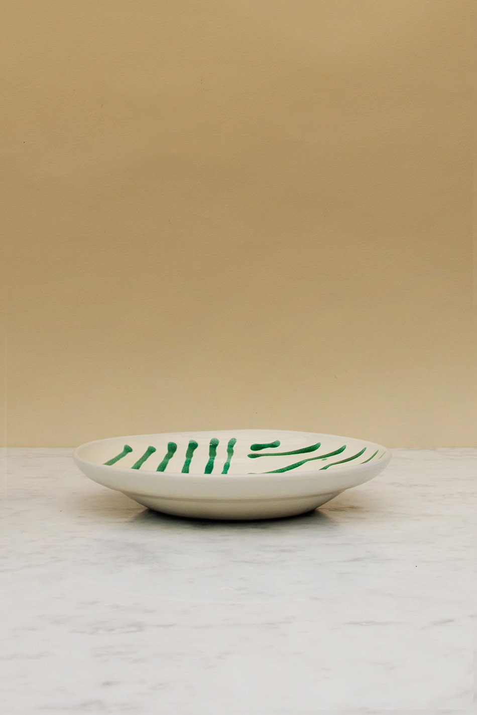 Djup Tallrik Abstract Verde
