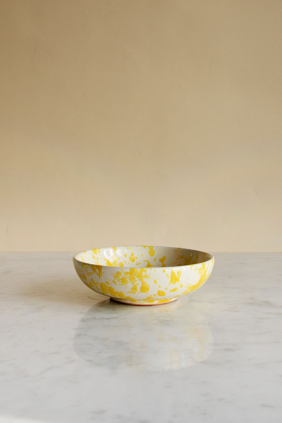 Frukostskål Spruzzi Giallo