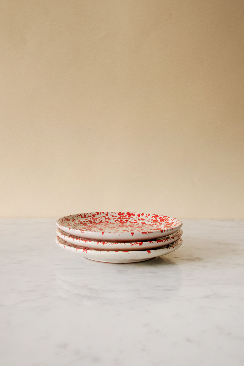 Assiett Spruzzi Red