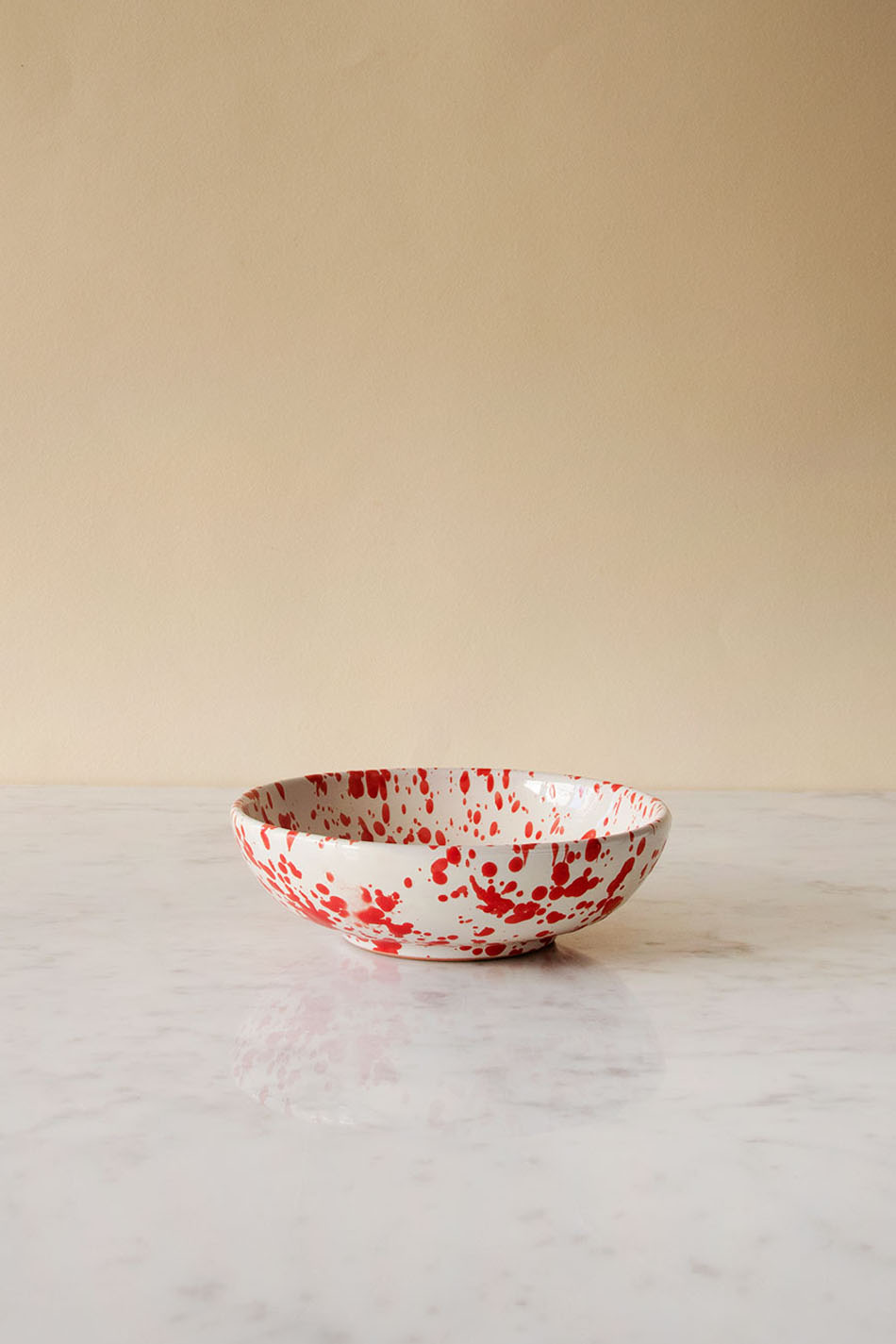 Frukostskål Spruzzi Red