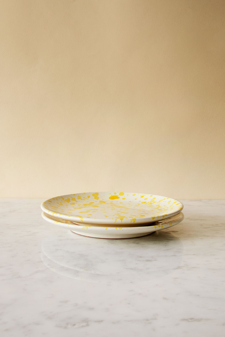 Middagstallrik Spruzzi Giallo